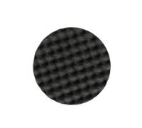 Mirka foam pad polishing sponge Ø150mm x 25mm / black waffled/for finishing and polishing work/for Polarshine polishes / 1-pack