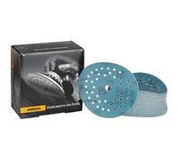 Mirka Galaxy epoxy sandpaper 125mm Hook & Loop grit 100 for sanding epoxy resin, wood, epoxy, rivertable / 50 pcs sanding discs