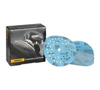 Mirka Galaxy epoxy sandpaper 125mm Hook & Loop grit 1200 for sanding epoxy resin, wood, epoxy, rivertable / 50 pcs sanding discs