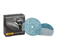 Mirka Galaxy epoxy sandpaper 125mm Hook & Loop grit 220 for sanding epoxy resin, wood, epoxy, rivertable / 50 pcs sanding discs