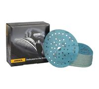 Mirka Galaxy Epoxy Sandpaper 150 mm Hook & Loop Grit 100 for Sanding Epoxy Resin, Wood, Epoxy, Rivertable / 50 Pcs Sanding Discs