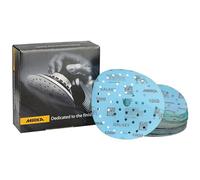 Mirka Galaxy epoxy sandpaper 150mm Hook & Loop grit 1000 for sanding epoxy resin, wood, epoxy, rivertable / 50 pcs sanding discs