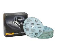 Mirka Galaxy epoxy sandpaper 150mm Hook & Loop grit 2000 for sanding epoxy resin, wood, epoxy, rivertable / 50 pcs sanding discs