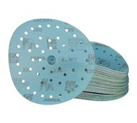 Mirka Galaxy epoxy sandpaper 150mm Hook & Loop grit 220 for sanding epoxy resin, wood, epoxy, rivertable / 50 pcs sanding discs