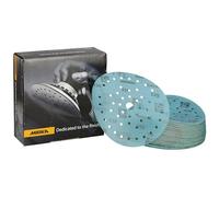 Mirka Galaxy epoxy sandpaper 150mm Hook & Loop grit 320 for sanding epoxy resin, wood, epoxy, rivertable / 50 pcs sanding discs