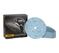 Mirka Galaxy epoxy sandpaper 150mm Hook & Loop grit 800 for sanding epoxy resin, wood, epoxy, rivertable / 50 pcs sanding discs