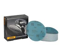 Mirka GalaxySandpaper 5 inch (125mm) - Grit 120, 50 Discs/Pack - Hook & Loop - Premium Abrasive for Epoxy Resin, Wood, Metal - Non-Clogging, Self-Sharpening Technology - Ideal for Power Sanders