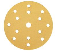 Mirka Gold 150mm Grip 15 Holes Sanding Discs (P40 - P120)