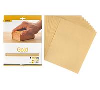 Mirka Gold sandpaper sanding sheet / 230x280 mm/grit P180 / 10 pcs/For sanding plaster, filler, chipboard, wood, varnish.