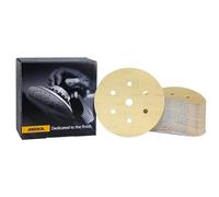 Mirka Gold Universal Sanding Paper Ø 150mm Grip 7-hole, grit P500, 100 pcs / For sanding plaster, filler, chipboard, wood, varnish