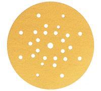 Mirka Gold Universal Sanding Paper Ø 225mm Grip 27-hole / grit P100 / 10 pcs / For sanding plaster, filler, chipboard, wood, varnish