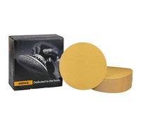 Mirka Gold universal sandpaper Ø 150mm / self-adhesive / grit P120, 100 pcs / For sanding plaster, filler, chipboard, wood, varnish