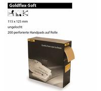 Mirka Goldflex Soft 115 x 125mm Roll 200 Handpads P150-P1000