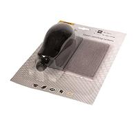 Mirka Handblock-Set Sanding Block with Dust Extraction 70x125mm, Grip, including 3 Abranet Net Sanding Strips Grit P120.