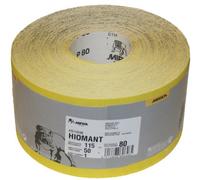 Mirka Hiomant Abrasive Sandpaper, 50m Roll, P80 Grit