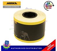 Mirka Hiomant Yellow Abrasive Paper Roll 115mm x 50m - P180, SANDPAPER