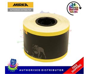 Mirka Hiomant Yellow Abrasive Paper Roll 115mm x 50m - P40 SANDPAPER