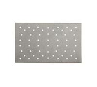 Mirka Iridium Premium Sandpaper 81x133mm Hook & loop 54-Hole, Grit 320, 100/Pack/For sanding paint, putty, primer, wood, steel, mineral materials, plastic.