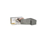 Mirka Iridium Premium Sandpaper 81x133mm Grip 54-Hole, Grit 40, 50/Pack / For sanding paint, putty, primer, wood, steel, mineral materials, plastic.