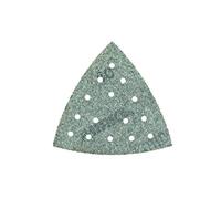 Mirka Iridium Sanding Triangle Premium Sandpaper 93x93x93mm 15-Hole Hook & loop, Grit 40, 50 pcs/For sanding paint, putty, primer, wood, steel, mineral materials, plastic.