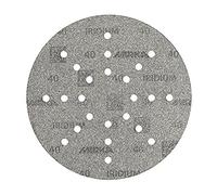 Mirka Iridium Sandpaper Ø 225mm Hook & loop, Grit 40/25 pcs/For drywall sanders, wall and ceiling sanders/Sanding of paint, putty, primer, wood, steel, mineral materials, plastic, glass fibre