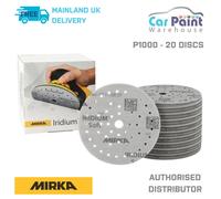 Mirka Iridium Soft P1000 150mm 6" Foam Back Sanding Discs Grip / H&L pk20