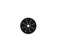 Mirka Leros 225mm Sander Pad Protector, Black Aluminium Stainless Steel, 25 Holes, 1 Piece