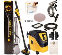 Mirka Leros Wall And Ceiling Sander + Vacuum 1230 L Afc KIT1803CDMDE + Many Zub