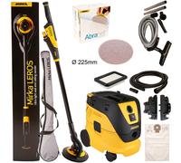 Mirka Leros Wall And Ceiling Sander + Vacuum 1230 L PC KIT1802CDMDE + Many Zube
