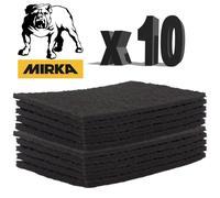 Mirka Mirlon Abrasive Finishing Pads Scotch Ultra Fine Grey x 10 - Pack 10
