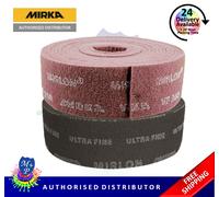 Mirka Mirlon Abrasive Scotch Scuff Finishing Pad 10 x Red VF & 10 x Grey UF 20pk