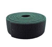 Mirka Mirlon Scotch Brite - Green General Purpose - 115mm Strips, 10m Roll Flexible Three Dimensional Sanding Material Excellent Surface Finish Recommended For Primary Sanding