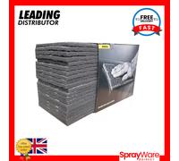 Mirka Mirlon Scotch Hand Pads Grey Ultra Fine VF Box Of 20 152x229mm - 4477568