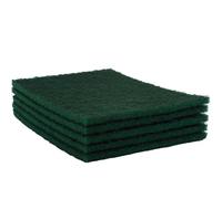 Mirka Mirlon Scotchbrite Clean & Finishing Hand Pads Green Fine P320 Fine Grit [150mm x 230mm] 150x230mm Pads Box of 5 Scotch Brite Automotive Sanding Pads