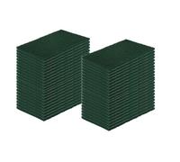 Mirka Mirlon Scotchbrite Clean & Finishing Hand Pads Green Fine P320 Fine Grit [150mm x 230mm] 150x230mm Pads Box of 40 Scotch Brite Automotive Sanding Pads