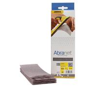 Mirka Abranet Net Sandpaper Strips AE175F1012 - 80×230 mm, P120, Hook & Loop, 10 pcs