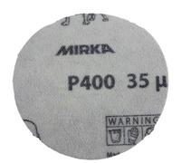 Mirka Q.Silver 77mm (3") P400 Grit 100x Plain HookNLoop Sanding Discs