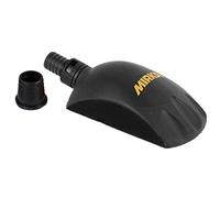 Mirka Roundy hand block with dust extraction holes / Sanding block for Ø 150mm Grip sanding discs / For sanding wood, filler, paint, plastic / Dust-free sanding