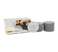 Mirka sanding discs Iridium Soft Ø 77 mm grit P800 Hook & Loop 20 pcs