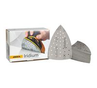 Mirka Sanding Triangle Iridium 100x152mm 36-hole Hook & Loop 320 Grit
