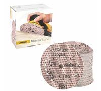 Mirka Ultimax Ligno Ø 125mm sanding discs Hook & Loop Multifit/grit 100/100 pieces/multi-perforation/for sanding wooden surfaces