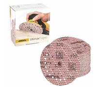 Mirka Ultimax Ligno Ø 125mm sanding discs Hook & Loop Multifit/grit 320/100 pieces/multi-perforation/for sanding wooden surfaces