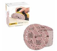 Mirka Ultimax Ligno Ø 125mm sanding discs Hook & LoopMultifit/grit 220/100 pieces/multi-perforation/for sanding wooden surfaces