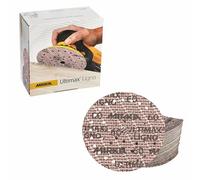 Mirka Ultimax Ligno Ø 150mm sanding discs Hook & Loop Multifit/grit 60/50 pieces/multi-perforation/for sanding wooden surfaces