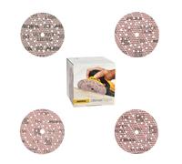 Mirka Ultimax Ligno Sanding Discs Ø 125 mm Hook & Loop/Mixed Pack with 10 Discs Each of Grit P80, P120, P150, P180 / 40 pcs/For All 125 mm Random Orbital Sanders
