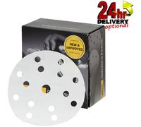 Mirka White Basecut Velcro 150mm Sanding Discs - Box 100 6" Abrasive P600 Grit