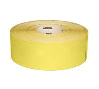 Mirka Yellow Sanding Paper Abrasive Roll / 93mm x 50m / P60 / sanding hardwood, softwood, paint, filler, plastic / 1 roll