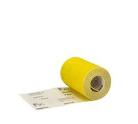 Mirka Yellow Sandpaper Abrasive Roll / 115mm x 5m / P60 / Sanding of Hardwood, Softwood, Paint, Putty, Plastic / 1 Roll