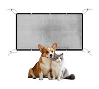 MIRKUZI Nets & Grid for Pet Transport Systems. A safety net for pets in the back seat with adjustable leash to separate pets from the driver.