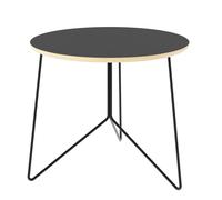 Miro Low low side table Müller Möbelwerkstätten Plywood black matt - MUELLER KL MIRO L SM